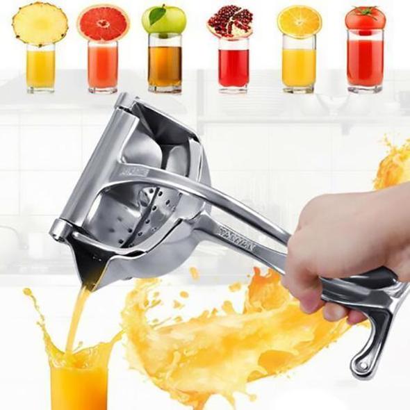 Effektiv handpress – njut av slät juice på några sekunder, utan krångliga maskiner