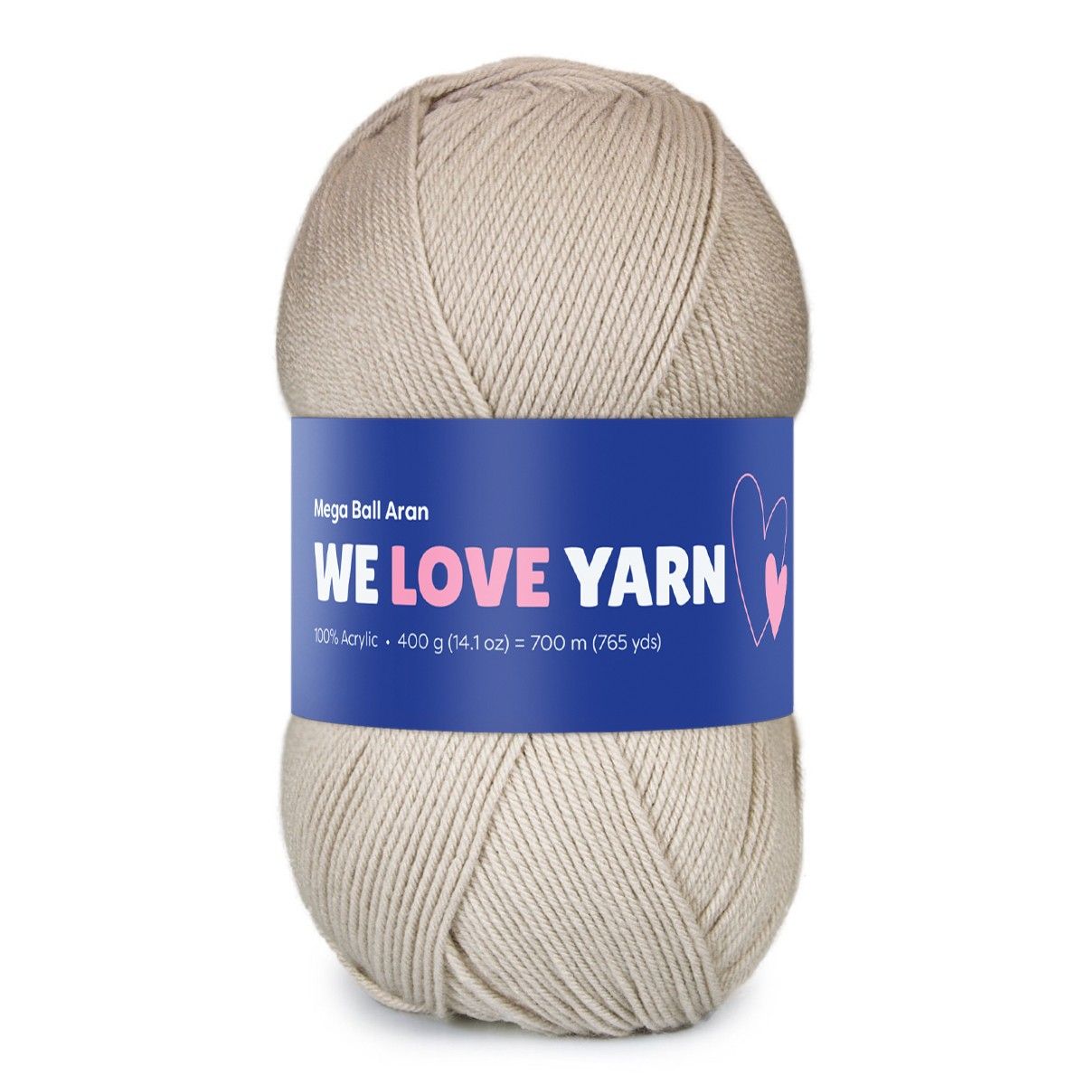 Mega Ball Aran 400 g (14.1 oz)