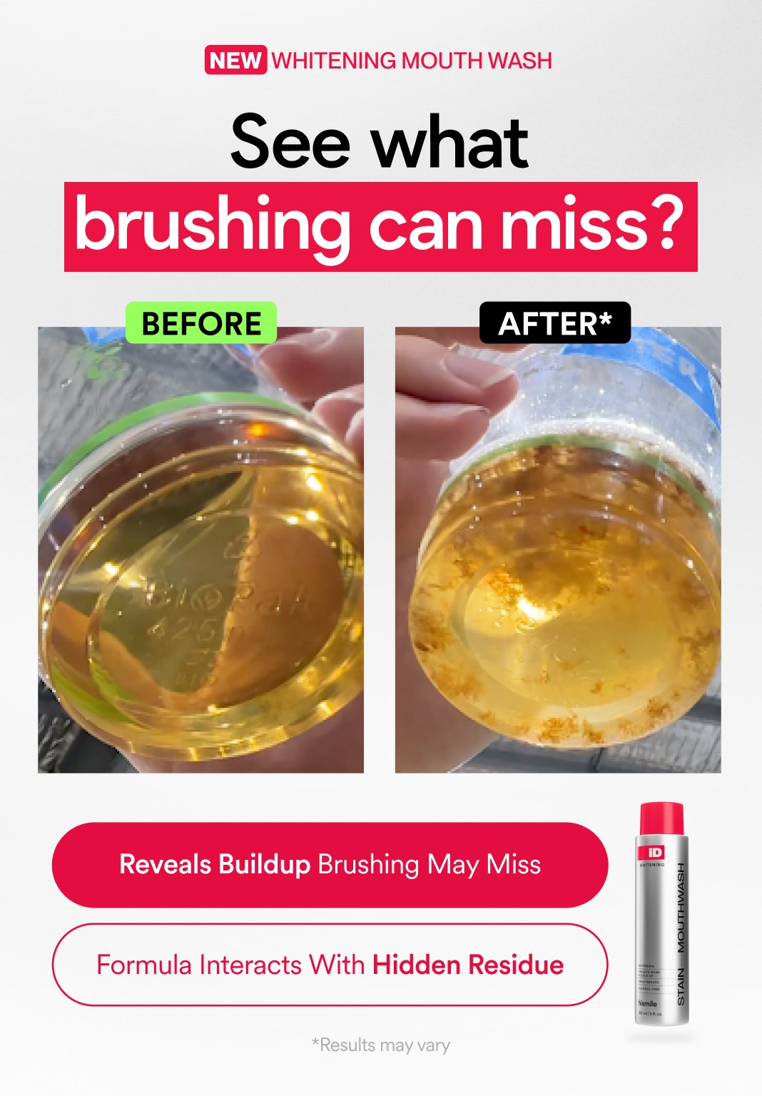 Dentiva™ | Whitening Mouthwash – se vad tandborsten missar