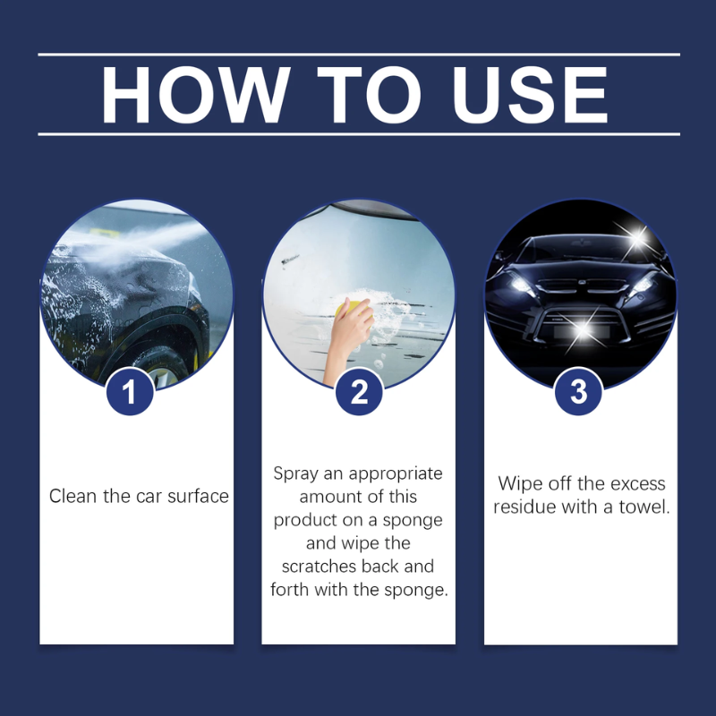 Cleaner Pro° ScratchRemover – Snabb spray mot bilrepor