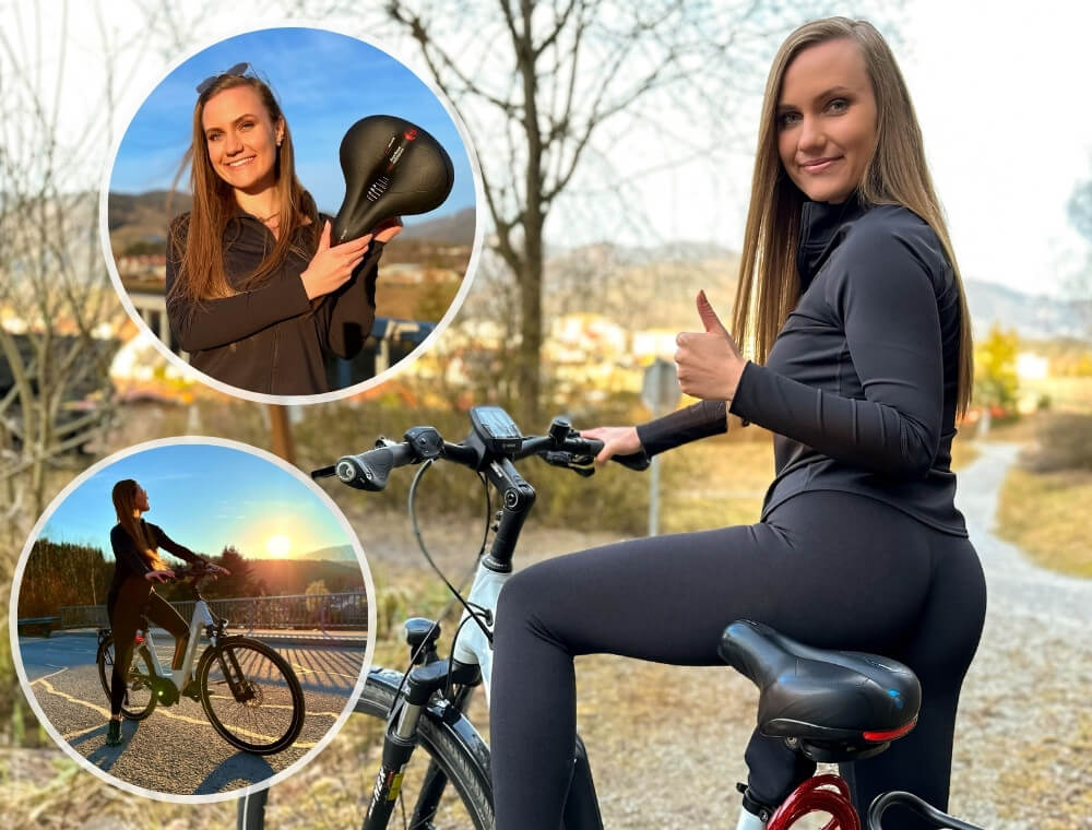 TrailFlex – Ergonomiskt MTB-sadel med stötdämpning