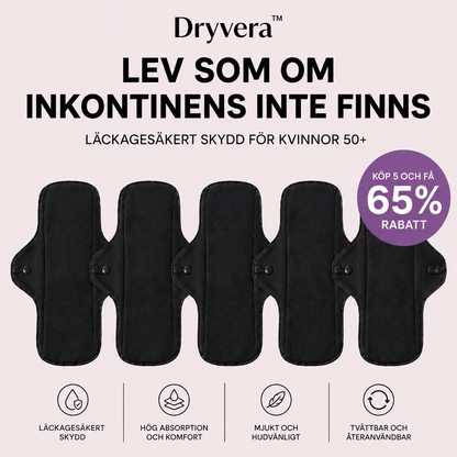 Dryvera™ | Diskret skydd för en tryggare vardag