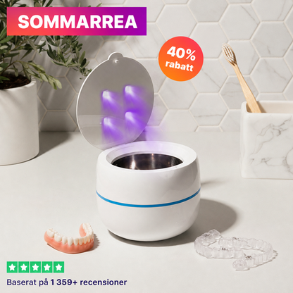 DentFresh™ Ultraljudsrengörare – Professionell rengöring hemma