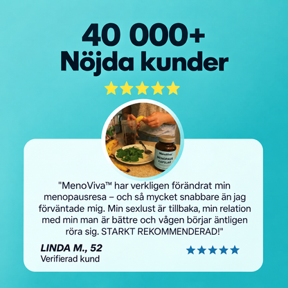 MenoViva™ | Dagligt stöd under klimakteriet