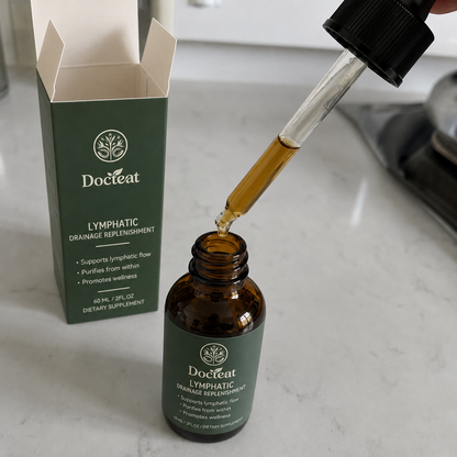 Docteat Lymphatic™ | Den enkla 4-i-1-rutinen för en mindre svullen känsla