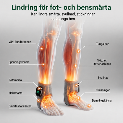 RelaxStep™ | Djupgående Fotmassage för Trötta Fötter