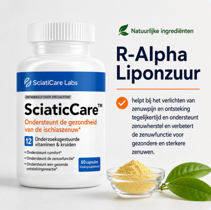 Ischiora™ | Kapslar för daglig nervkomfort & rörlighet