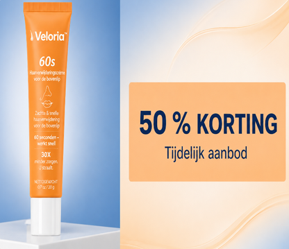 Veluna™ | Hårborttagningskräm för ansiktet & silkeslen hud