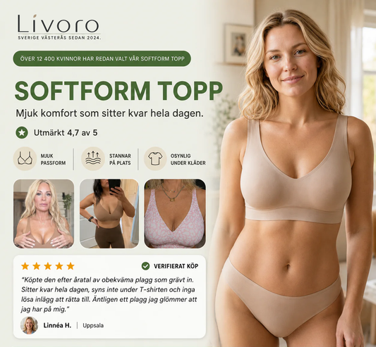 Livoro FormSoft BH – Naturlig komfort utan bygel