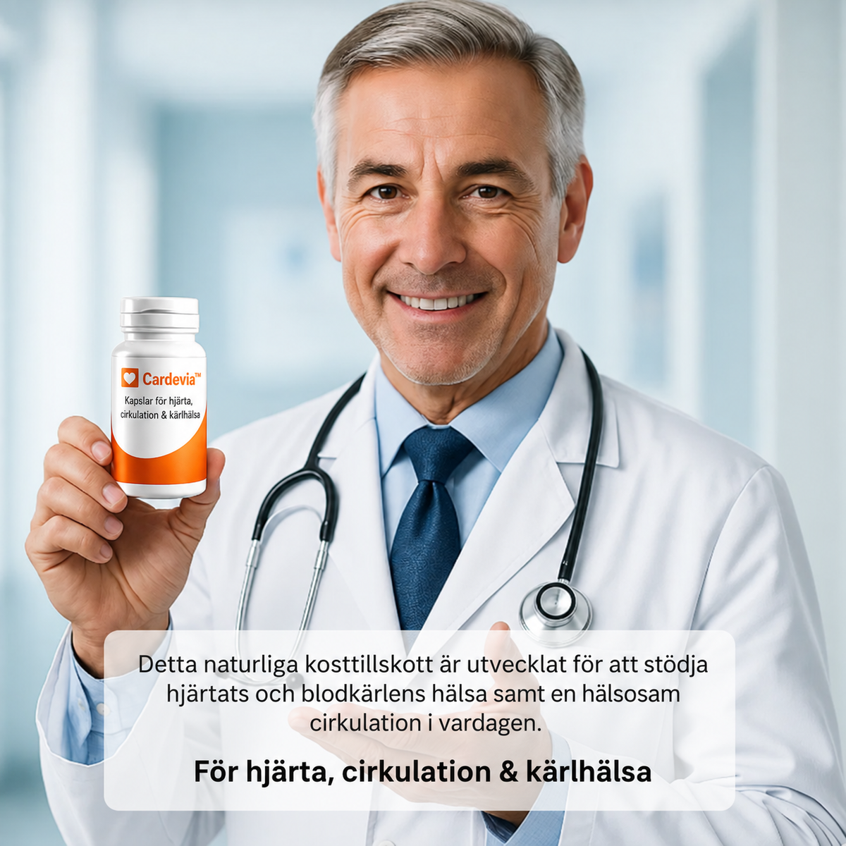Cardevia™ | Kapslar för hjärta, cirkulation & kärlhälsa