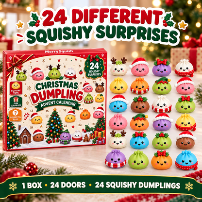 Squishmas™ | Adventskalender med 24 mjuka överraskningar