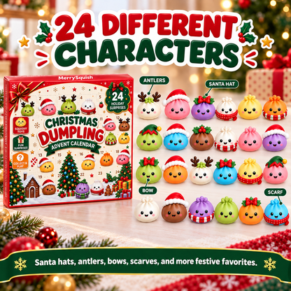 Squishmas™ | Adventskalender med 24 mjuka överraskningar