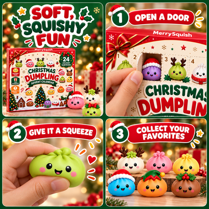 Squishmas™ | Adventskalender med 24 mjuka överraskningar