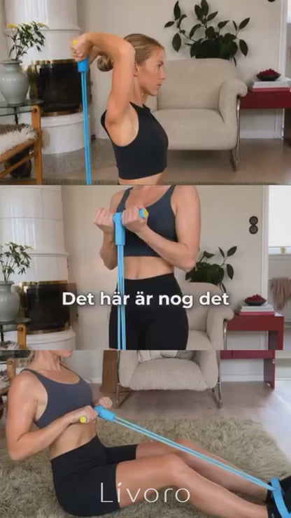 FlexBand – Multifunktionellt Träningsband för Effektiv Helkroppsträning