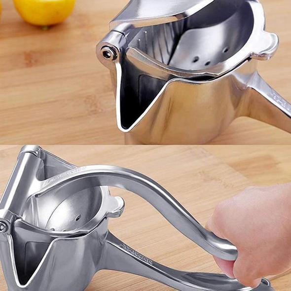 Effektiv handpress – njut av slät juice på några sekunder, utan krångliga maskiner