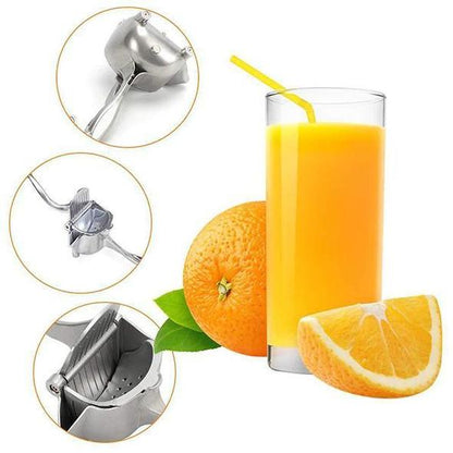 Effektiv handpress – njut av slät juice på några sekunder, utan krångliga maskiner