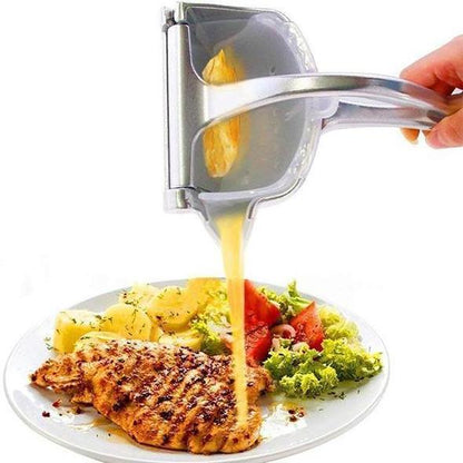 Effektiv handpress – njut av slät juice på några sekunder, utan krångliga maskiner