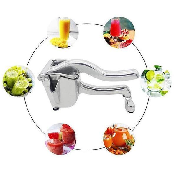 Effektiv handpress – njut av slät juice på några sekunder, utan krångliga maskiner